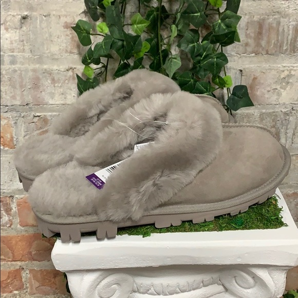 kirkland shearling slippers